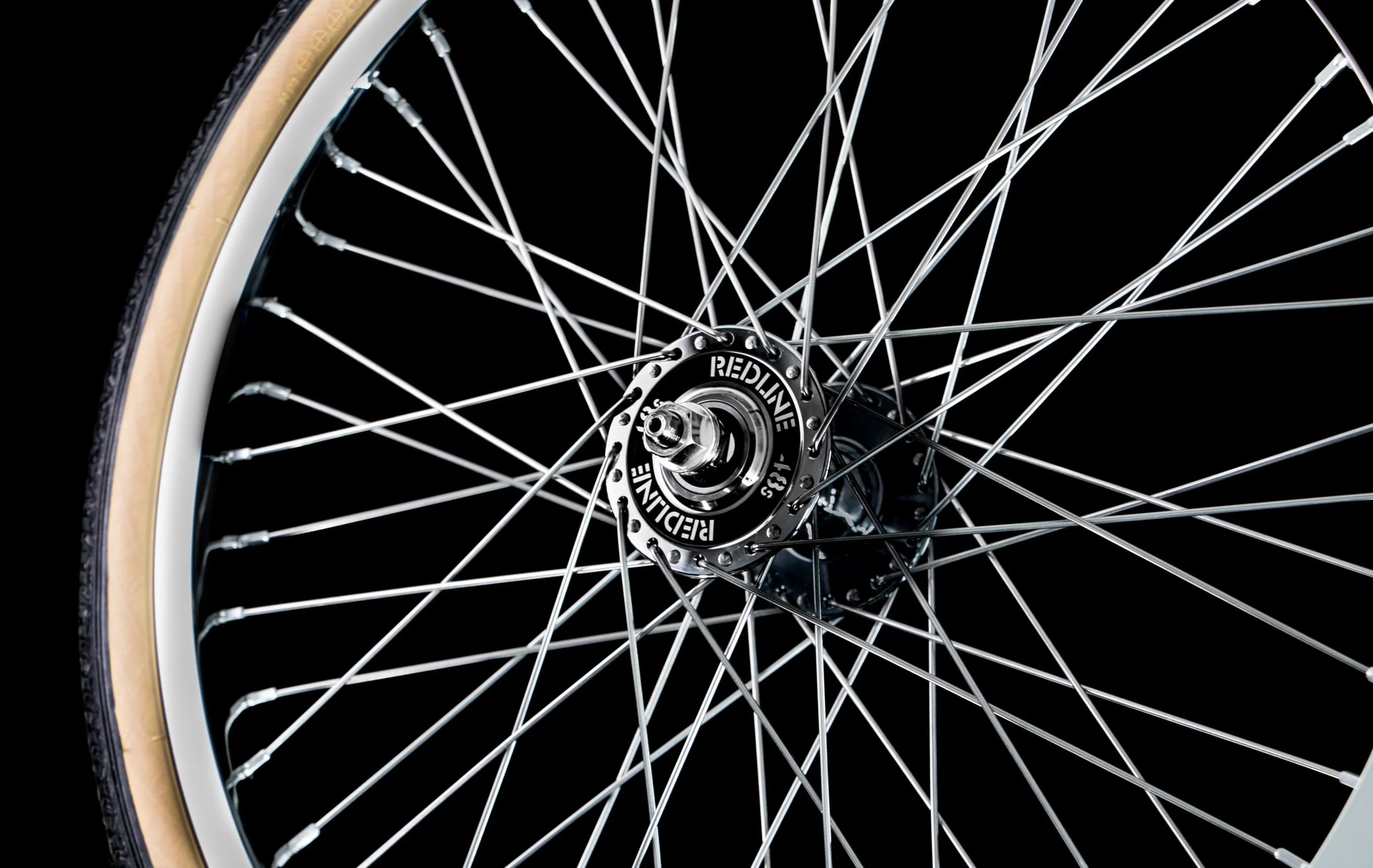 Redline Vintage 48 Wheels and Panaracer Freestyle Tires — Redline